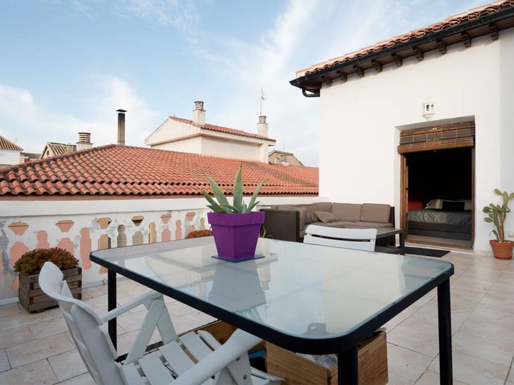 Ferienwohnung Loft Wifi Centro Espectacular Terraza Con Todos Los Servicios Granada Exterior foto